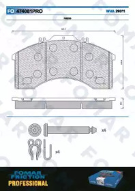 FOMAR FRICTION FO 474081